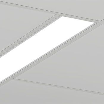B6RLED-R - Beam6 Product Recessed Louver Perspective View Bg Gray 02 THUMB